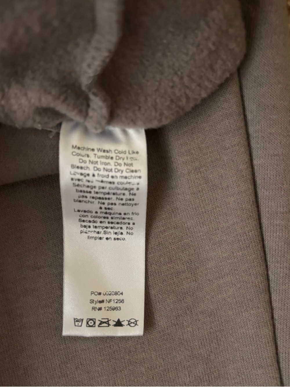Beyond Yoga Open Ended Mid Rise Fleece Sweatpants - Desert Sand Size M - Picture 7 of 7